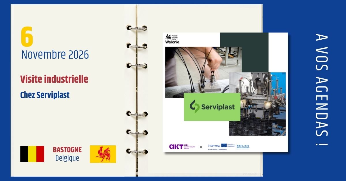 Visite industrielle chez Serviplast à Bastogne, Belgique